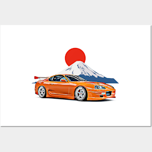 Supra Fuji JDM Japan Print Posters and Art